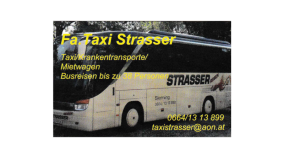 Taxi-Strasser